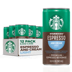 Starbucks Espresso & Cream Light, 6.5 Fl Oz Cans (Pack of 12)