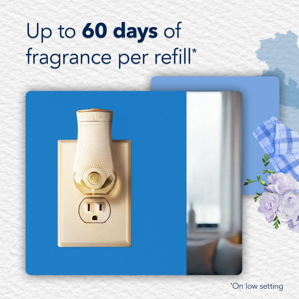 Glade PlugIns Air Freshener Refills, Clean Linen, 10 Count