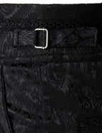VATPAVE Mens Gothic Pants Cosplay Costume Steampunk Victorian Pants L Black
