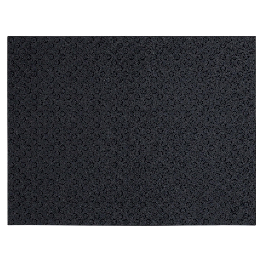Mohawk Home Heavy Duty Rubber Stall Mat - Gym Floor- Under Dog Crate - All Purpose Utility 3' x 4' - 1/2" Thick - Solid Texture