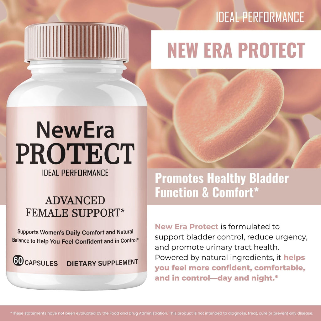 New Era Protect Capsules Bladder for Women, New Era Protect Supplement Pills Advanced Formula Women's Balance Support, Overall Health & Wellness - Maximum Strength Vitamins for Women Reviews (1 Pack)