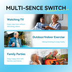 DIGGINGSOUND Hearing Aids for Seniors Hearing Amplifier Device, Neckband Hearing Aids Earphones for Elderly with Bluetooth