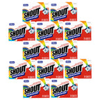 Shout Color Catcher Sheets for Laundry, Allow Mixed Washes, Prevent Color Runs and Maintain Original Clothing, 24 Count (Pack of 12)