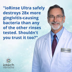 ioRinse Ultra Mouthwash is the Choice of 1,000s of Dentists as the Mouth Wash for Adults and Kids Oral Care. It's an Alcohol Free, Bad Breath Treatment and Gum mouthwash with Xylitol - Pack of 2
