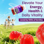 Cure24 Sambucus Elderberry Gummies + Vitamin C + Zinc for Kids & Adults, X3 Immune Support, Natural Flavors + Ingredients, Vegan, Non-GMO, Made in USA (60)