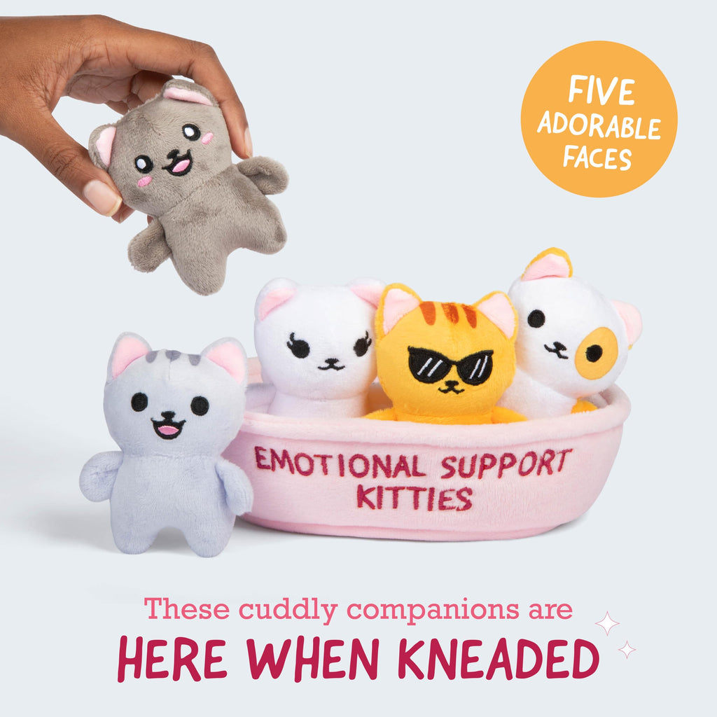 Emotional Support Kitties, Cuddly Stuffed Animals by Relatable
