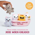 Emotional Support Kitties, Cuddly Stuffed Animals by Relatable