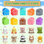 Farm Animal Toys for Toddler 1-3 Year Old, Montessori Toy Gift for Boy Girl