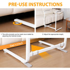 Bogural Couch Stand Assist with Handrails, Width and Height Adjustable Stand Assist Aid for Elderly, Up to 400 LBS, Sofa and Chair Lift Assist Devices for Seniors, Disabled and Patients, Gray