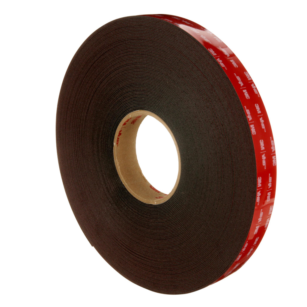 3M VHB Tape 5952 Double-Sided Acrylic Foam Tape - Heavy Duty, Industrial Mounting Tape - 3/4 inch width x 15 yards length, 45 mil thick - Black