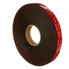 3M VHB Tape 5952 Double-Sided Acrylic Foam Tape - Heavy Duty, Industrial Mounting Tape - 3/4 inch width x 15 yards length, 45 mil thick - Black