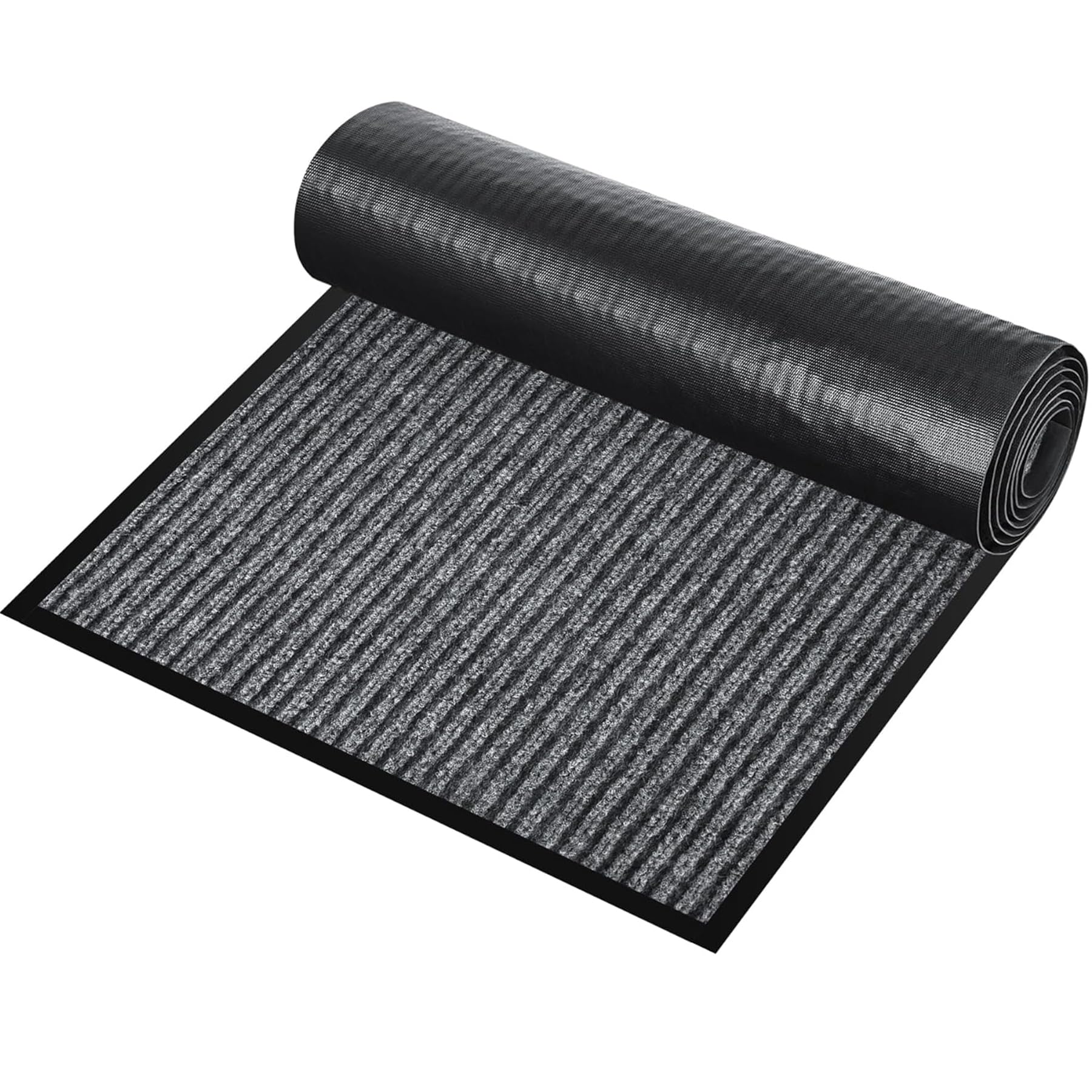 ToLanbbt Commercial Floor Mat 3' x 10' Front Door Mat Extra Large, Industrial Hallway Runner Rug Heavy Duty Outdoor Indoor Utility Mat Low Profile Entryway Carpet Non Slip Backing for Home Office