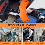 Transfer Board and Slide Board for transferring, Sliding Board Transfer to Wheelchair ，Patient Transfer ，Transfer Boards from Wheelchair to Car, Toilet, Tub, Slide Sheet, （Patented Product）