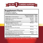 NEW AGE COQ10 200mg Red Yeast Rice Omega 3-6-9 Magnesium Complex Zinc Vitamin K2 D3 - Support Vitamins for Women and Men with Vitamin B3, Coenzyme Q10-180 Count