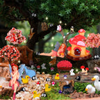 HIYZI 109 Pcs Fairy Garden Accessories Miniature Fairy Figurines Kit