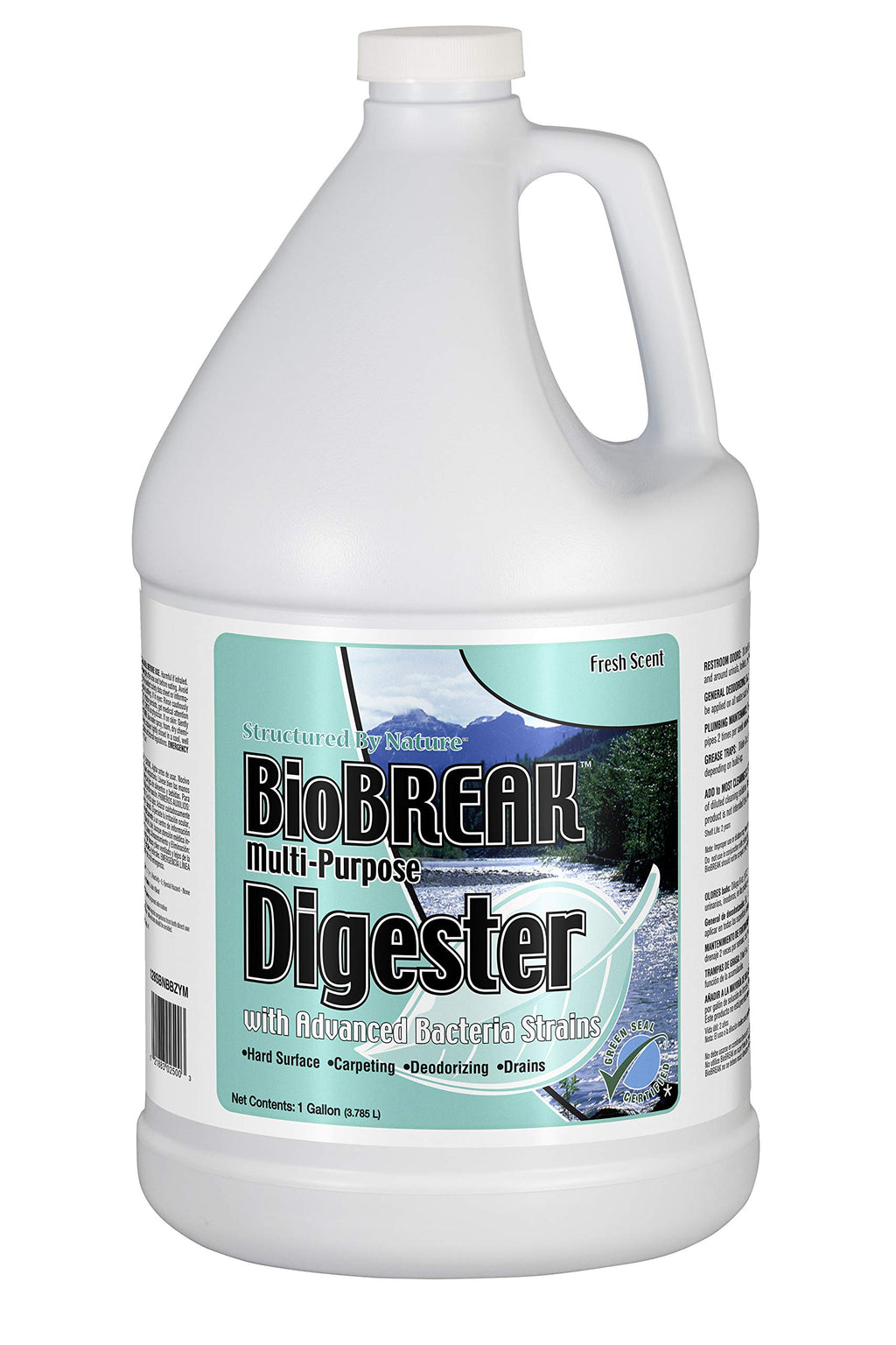 Bio-Break Multi-Purpose Odor Eliminator with Bacteria Strains and Enzymes by Nilodor, 1 gallon (128SBN BBZYM)