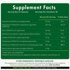 YES Chelated Magnesium & Zinc Multimineral (TRAACS) – 60 Vegan Capsules