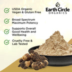 Organic Black Maca Peruvian Root Powder | Black Maca Root for Men | Natural Supplement | Essential Vitamins, Minerals & Fatty Acids Improved Energy | Immune Support (8oz, Pack of 2)