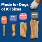C.E.T. Enzymatic Oral Hygiene Chews for Dogs, Tartar Control, Large