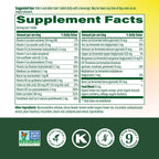 MegaFood Kids One Daily Multivitamin - Convenient Mini Multivitamin for Kids - with Zinc, Vitamins C, B & D - Vegetarian, Gluten Free, Non GMO - 30 Tablets, 30 Servings