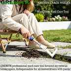 GREBSTK Crack Weeder Crevice Weeding Stainless Steel Sharp Lightweight Tool