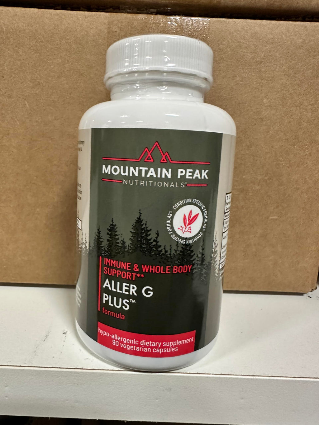 Mountain Peak Nutritionals Aller G Plus Bromelain Stinging Nettle 90ct
