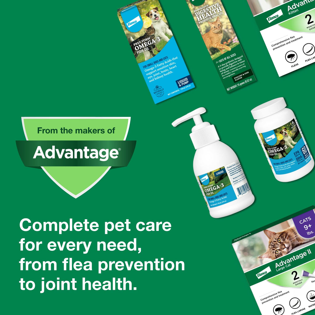 Advantage II Large Cat Topical Flea Treatment & Prevention, 4ct