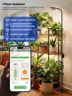 GLOWRIUM Smart Grow Light for Indoor Plants, Full Spectrum LED Plant Light