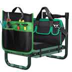 Walensee Garden Kneeler and Seat, with Wider Soft Kneeling Pad & Tool Pouch