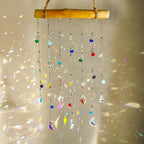 Crystal Suncatcher Wind Chime Rainbow Maker Hanging Window Decor