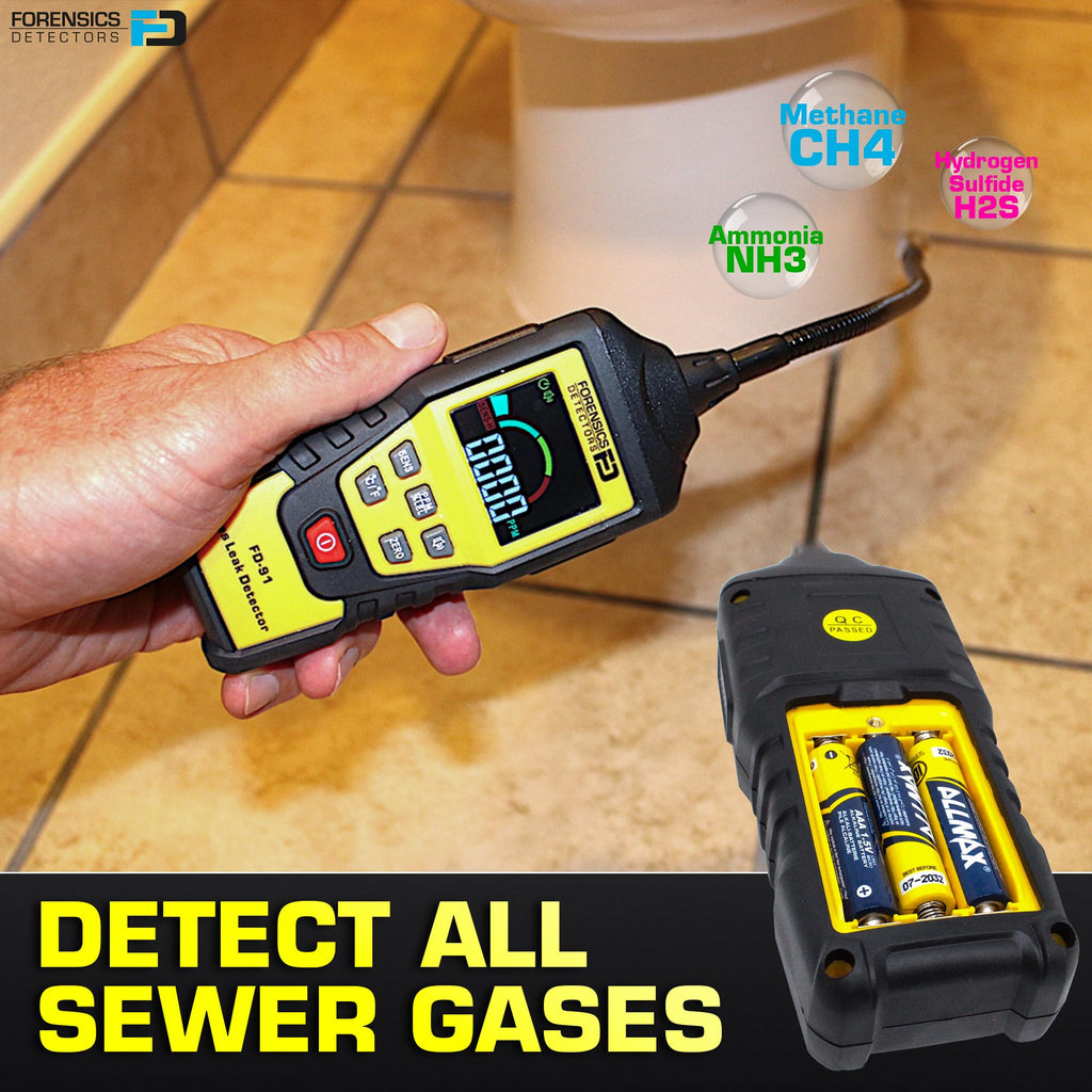 Sewer Gas Leak Detector | Super Fast | 10ft Drop Test Pass | Rotten Egg Smell
