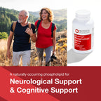 PROTOCOL FOR LIFE BALANCE Phosphatidylserine 300mg - Supports Brain Functions & Memory Health* - Phosphatidylserine Supplement - Keto Friendly & Egg Free - 50 Softgels