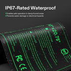 VIVOSUN 10"x20.75" Seedling Heat Mat with Built-in Temperature Controller