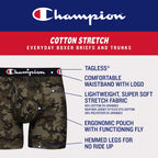 Champion Men's Everyday Cotton Stretch Boxer Briefs, 5-Pack