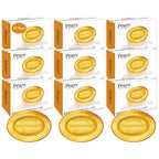 Pears Soap, Pure & Gentle with Natural Oils, 12-Pack – Transparent Amber Glycerin Soap for Pampered, Glowing Skin, 4.4 Oz Ea