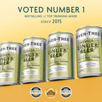 Fever-Tree Ginger Beer, 3-Ginger Blend Mixer, 24 Pack, 5.07 Fl Oz Cans