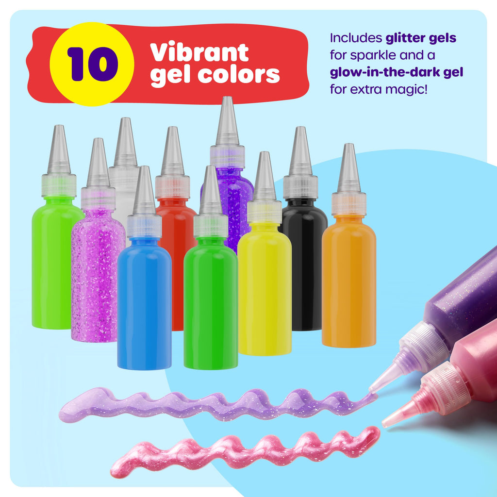 Dan&Darci Aqua Fairy Water Gel Kit for Kids - Craft for Kids - Magic Elf Toy Kits - Waters Pets - DIY Squishy Maker - Make Your Own Squishies Toys Crafts for Boys & Girls Ages 6-12