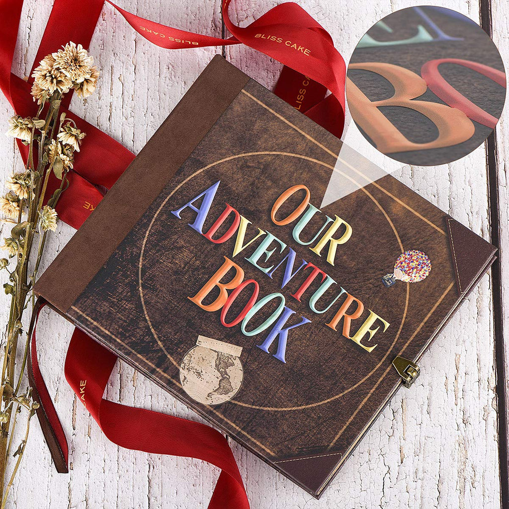 FEIYU BUY Our Adventure Book Vintage Scrapbook Journal