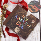 FEIYU BUY Our Adventure Book Vintage Scrapbook Journal