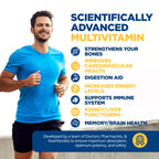 LifeSourceVitamins LifeSource Vitamins Whole Food Multivitamin & Minerals with 71 All Natural Ingredients, Probiotics, Digestive Enzymes, Chelated Minerals and Non-GMO, 90 Tablets