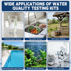 All-New 23 in 1 Drinking Water Testing Kit 158 Strips,Well Water Testing Kit & Water Test Strip for House Water for Hardness，Chlorine,Copper,Iron,Lead,pH and More
