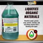 Instant Power Septic Shock – Septic Tank Treatment, Drain Cleaner Liquid Clog Remover for Septic System, 67.6 Oz (Pack of 6)