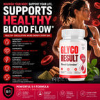 (3 Pack) Glyco Result Capsules, Official GlycoResult Pills with All Natural Ingredients, Advanced Overall Health & Wellness Vitamin Support Supplement with Maximum Multivitamins Support (180 Capsules)
