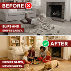 XFasten Double Sided Carpet Tape for Area Rugs, 4 Inch x 30 Yards – Heavy Duty Anti Slip Rug Grip Tape, Works as Rug Gripper, Residue Free, Wood Safe, Easy Removal for Hardwood and Laminated Floors