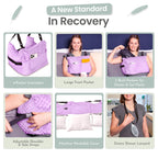 MOYOAMA Post Mastectomy Pillow - Post Surgery Pillow for Car, Breast Reduction & Augmentation Patients, Breast Pillow After Heart Surgery Pillow, Mastectomy Recovery Must Haves, Post Surgery Gift