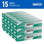 Kimtech Science Kimwipes Delicate Task Wipes, 15 Boxes x 198 Sheets (34133)