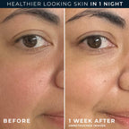 RoC Barrier Renew Night Moisturizer with Ceramides & Antioxidant Green Tea and Lipo Peptides to Renew Skin Barrier, (2.5 oz) with Retinol Eye Cream Packette