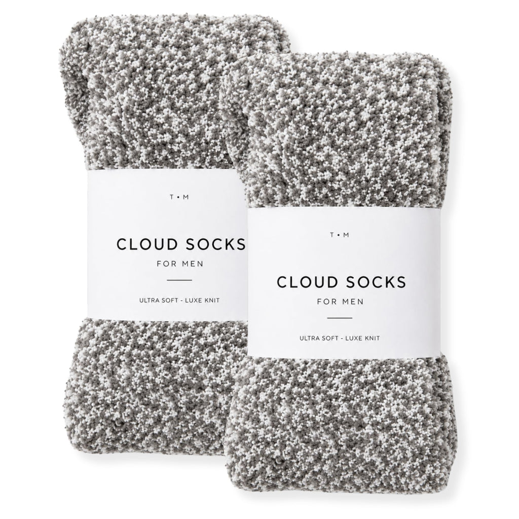 Unboxme Gifts Premium Mens Fuzzy Cloud Socks - Cozy Slippers Socks for Men