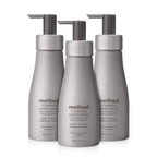 Method Foaming Hand Wash, Violet + Lavender, Reusable Silver Aluminum Bottle, 10 oz (Pack of 3)