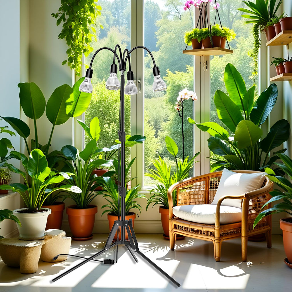 SANSI Grow Lights for Indoor Plants, 128W Plant Lights for Indoor Growing